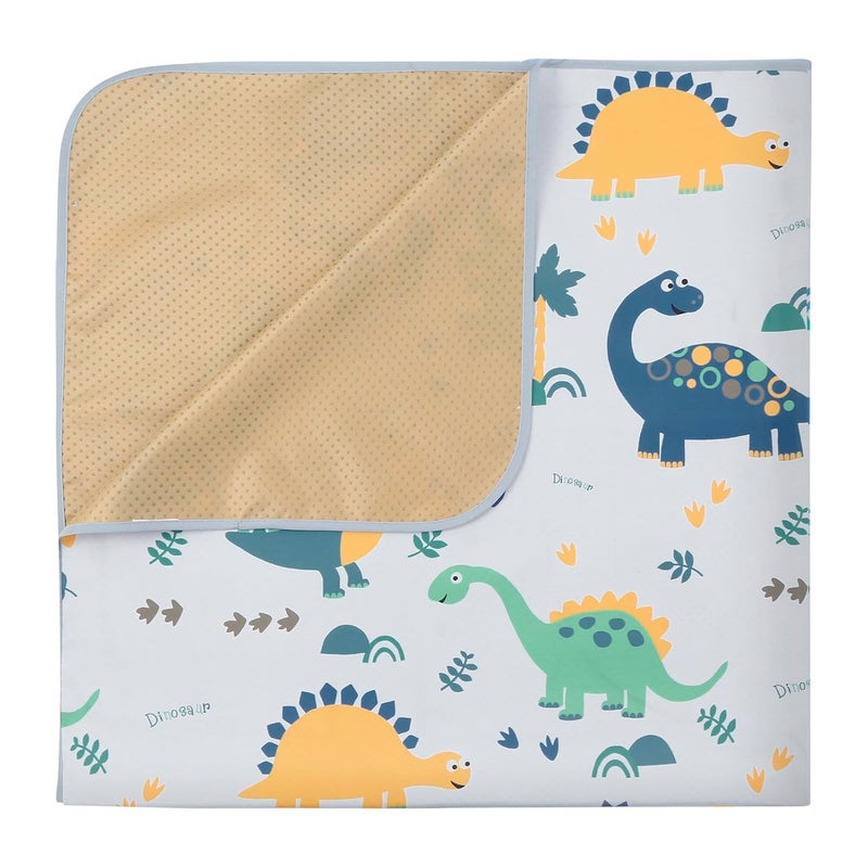 CLCROBD Splat Floor Mat for Under High Chair/Arts/Crafts by , 51" Waterproof Anti-Slip Food Splash Spill Mess Mat, Washable Portable Picnic Mat and Table Cloth - Image 2